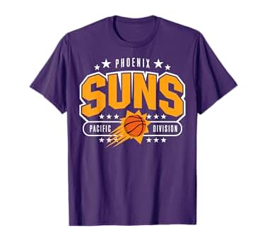 Amazon.com : NBA - Phoenix Suns Arched Pacific Division T